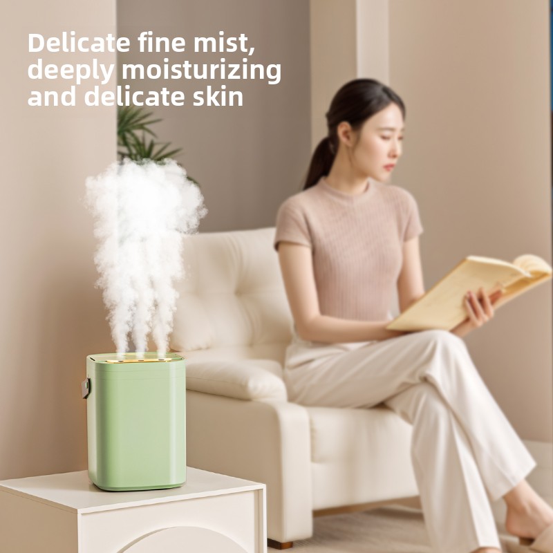 Electronics Gadgets For Home - Three Nozzle Night Light Humidifier 1.8L