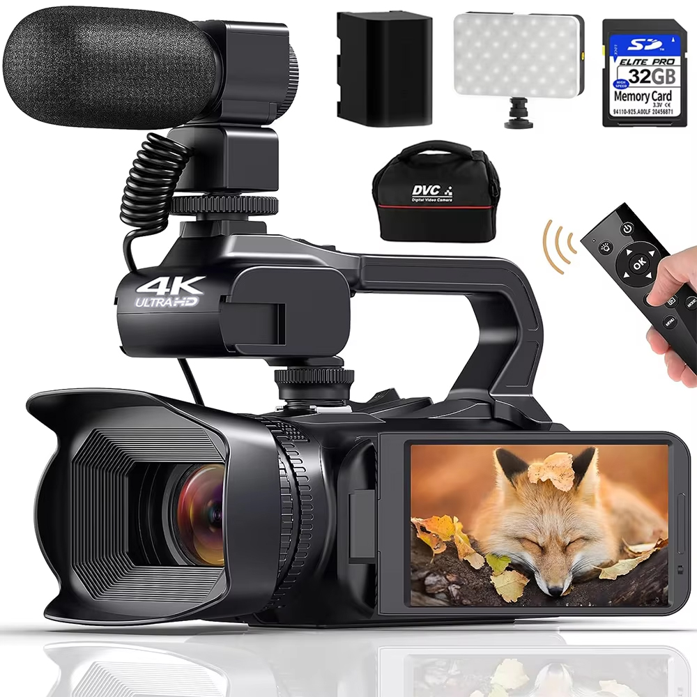 Electronics Gadgets For Home - 4K Professional Video Cameras for Photography