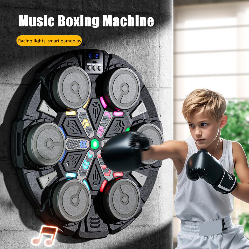 Led Gloves Music - 35cm Music Boxing Machine With Gloves