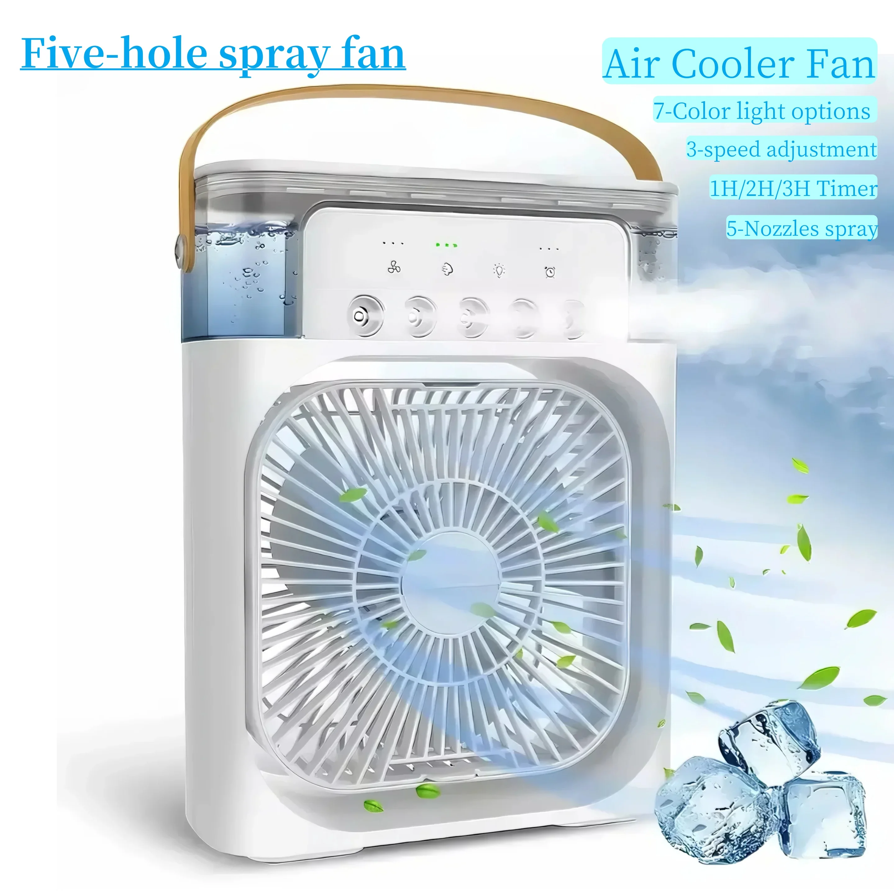 Electronics Gadgets For Home - 3 In 1 Fan Portable Humidifier