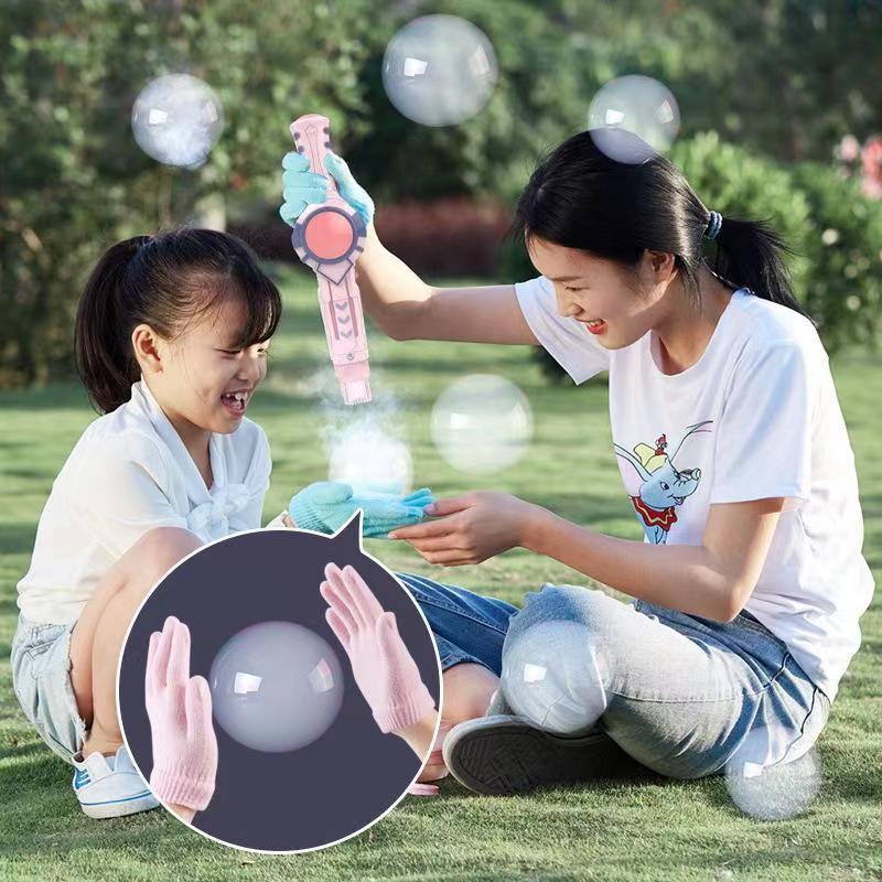 Led Gloves Music - Kid's Magic Smog Blowing Stick With