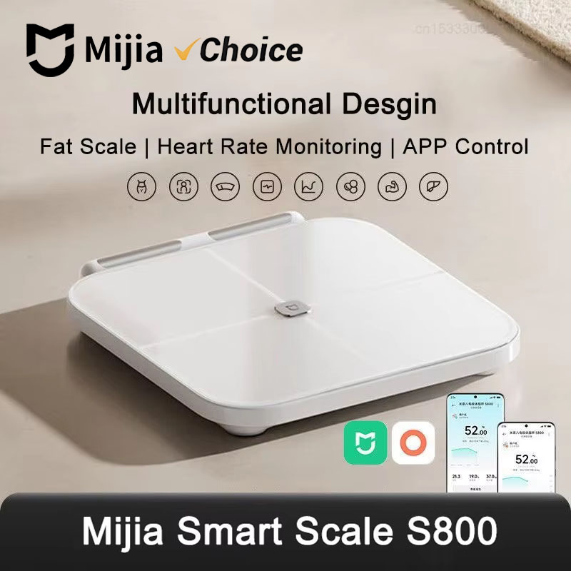 Body Fat Scale Smart - Mijia Smart Scale S800 8-Electrode Body