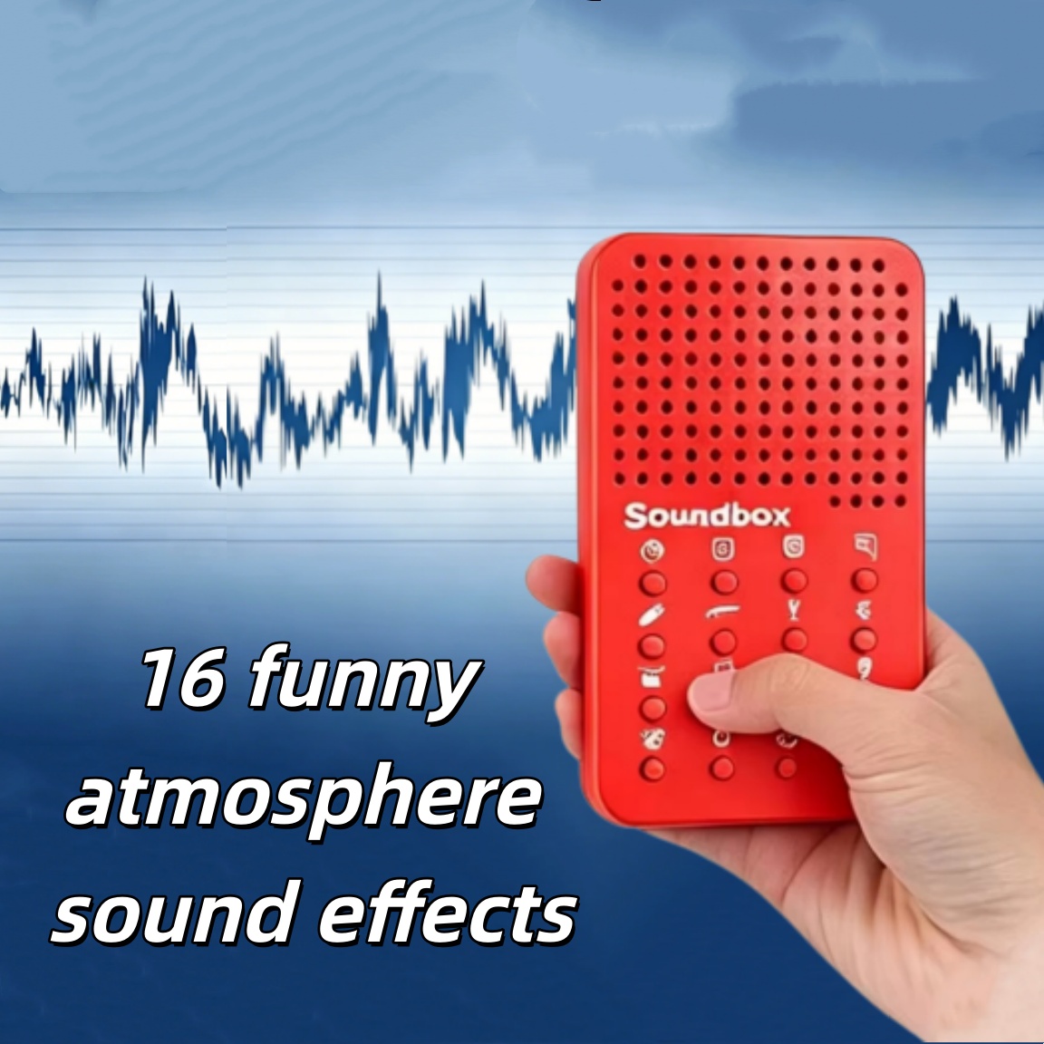 Funny Compact Sound Machine 16 - Electronics Gadgets For Gift recension och pris