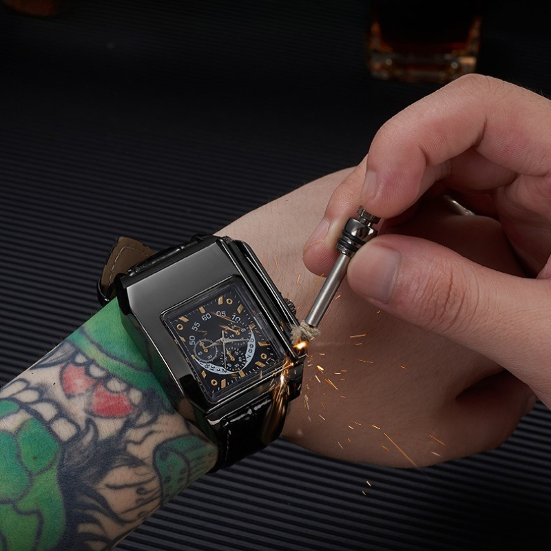 Metal Electronic Watch Lighter - Electronics Gadgets For Gift recension och pris