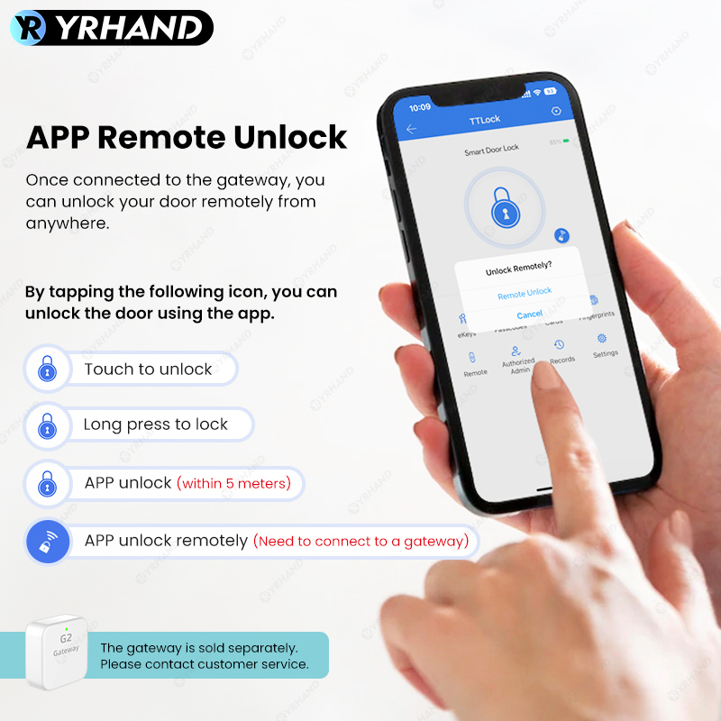 Bluetooth TTLock App Fingerpri - Unique Electronics Gadgets recension och pris