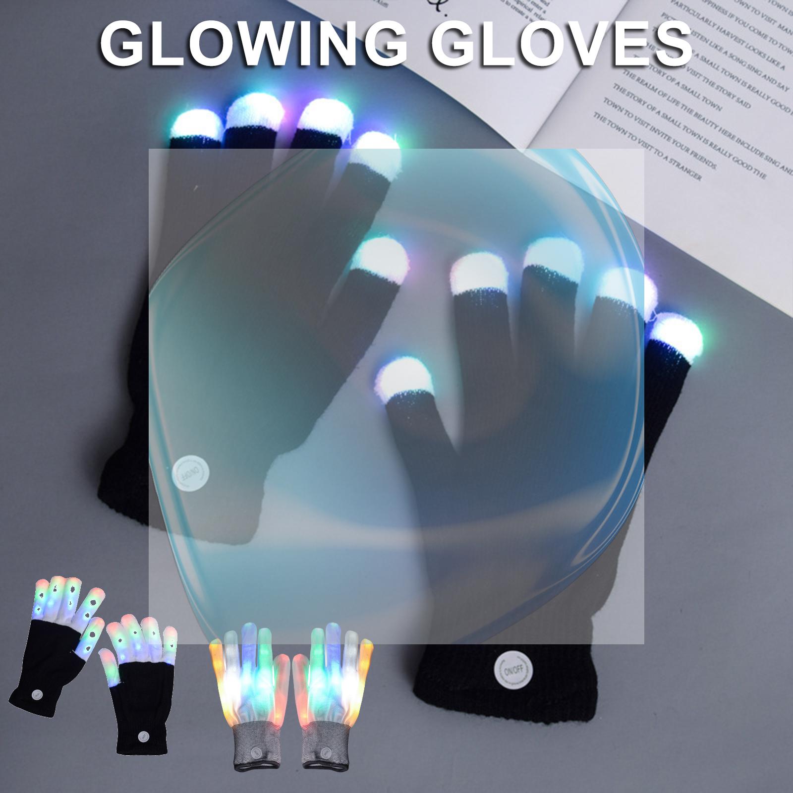 LED Flashing Finger Lighting G - Led Gloves Music recension och pris