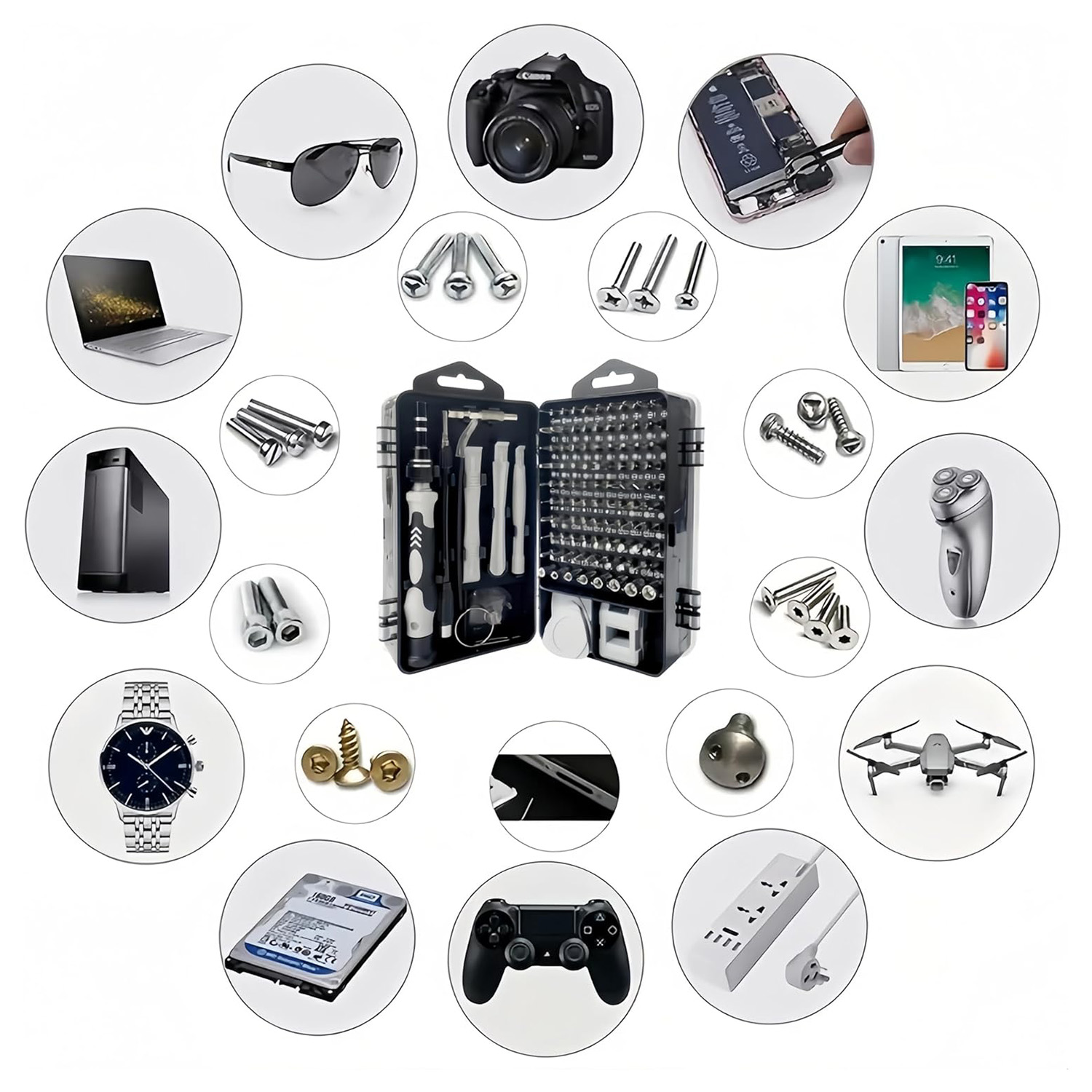 115-in-1 Precision Screwdriver - Electronics Repair Gadgets recension och pris