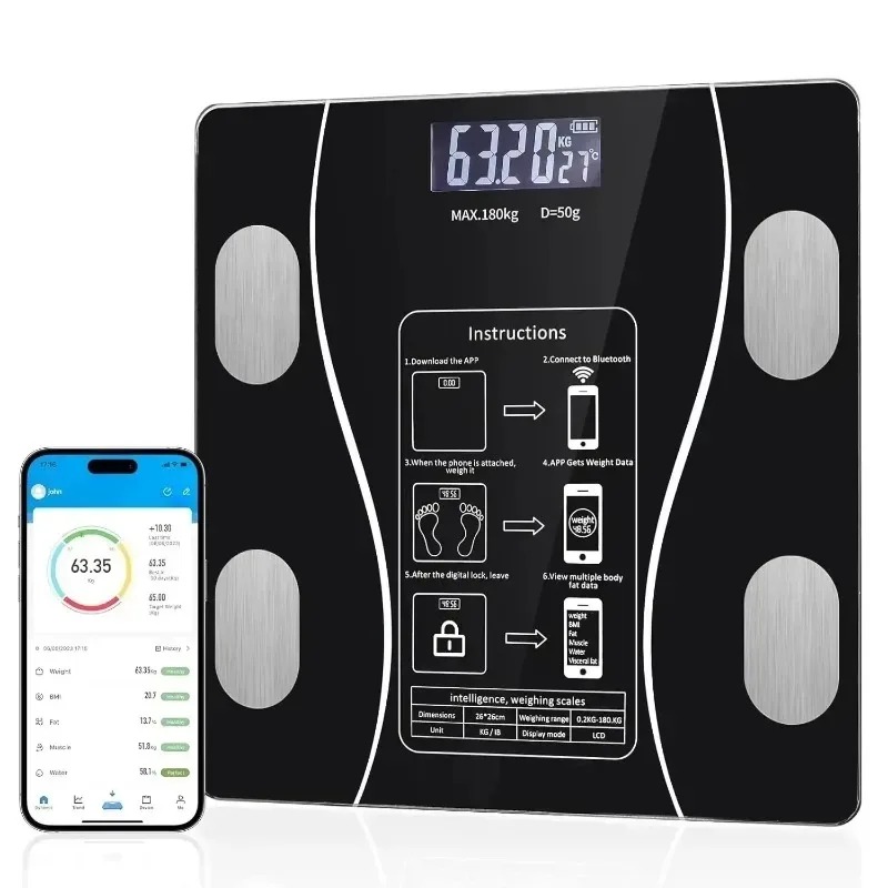 Body fat scale Weight loss and - Body Fat Scale Smart recension och pris