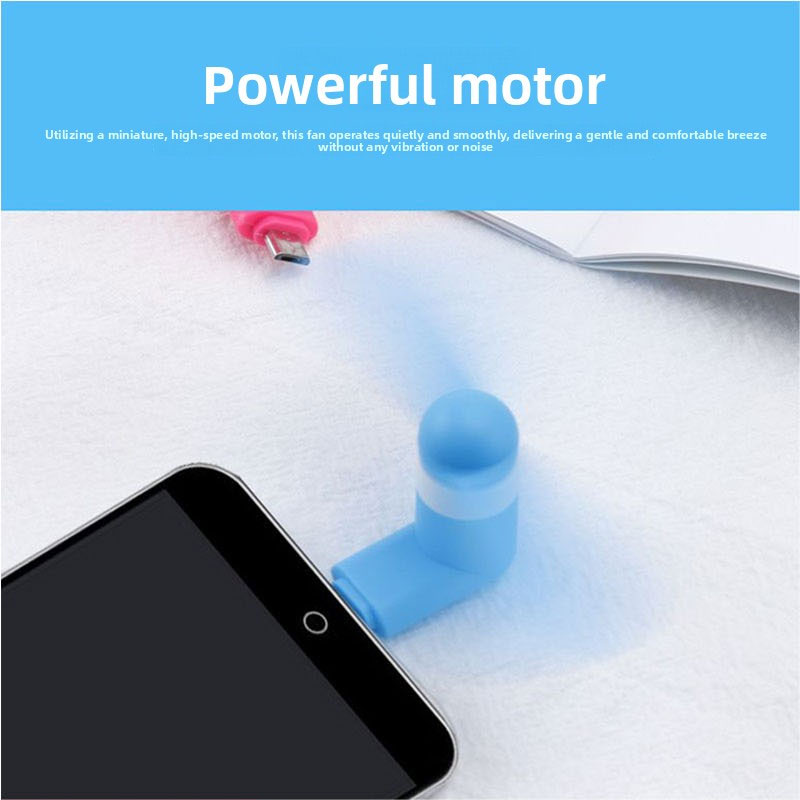 Type C Mini Phone Fan, Portabl - Electronics Gadgets Sale recension och pris