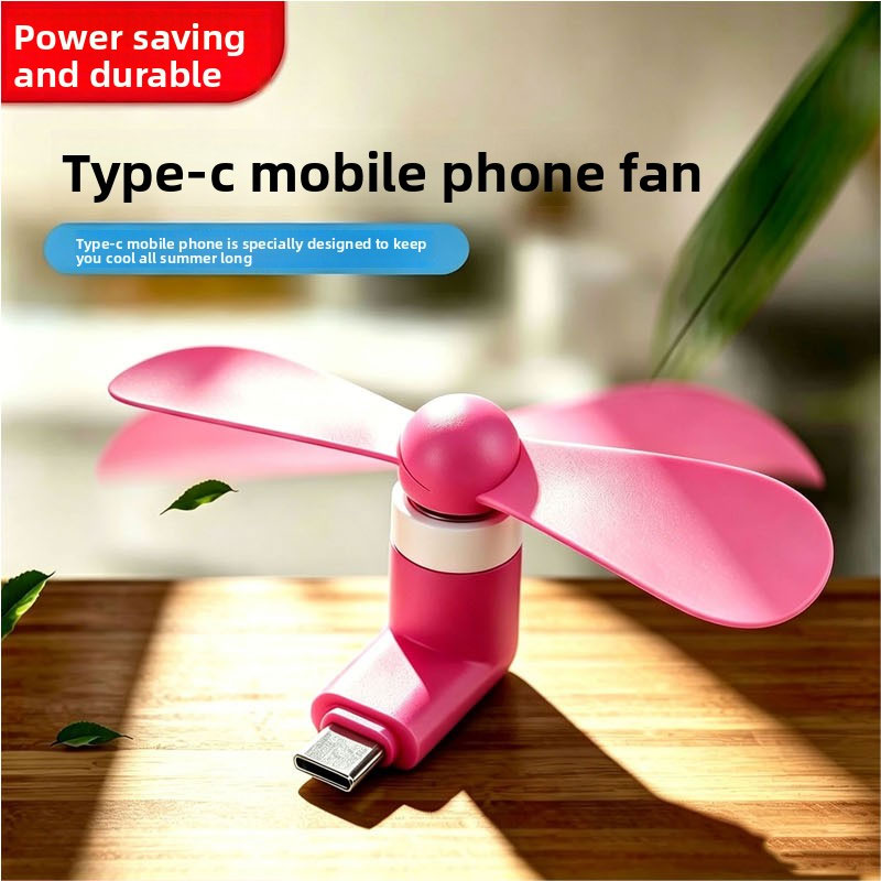 Type C Mini Phone Fan, Portabl - Electronics Gadgets Sale recension och pris
