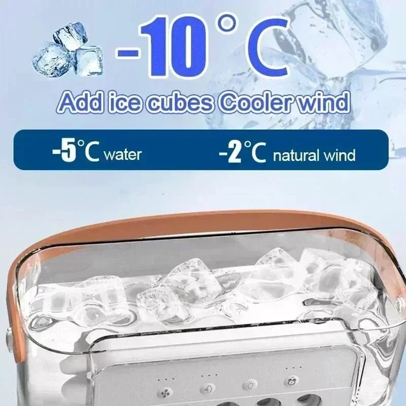 3 In 1 Mini Air Cooler Portabl - Electronics Gadgets For Home recension och pris
