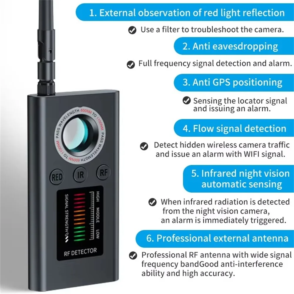 Hidden Camera Detector Anti Sp - Electronics Gadgets Sale recension och pris