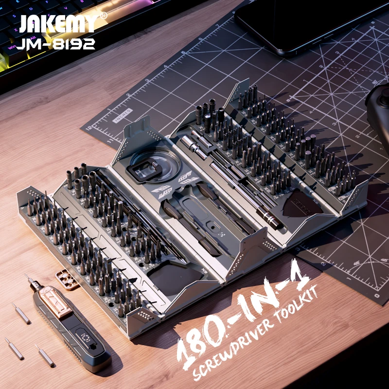 JAKEMY JM-8192 180-in-1 Precis - Electronics Repair Gadgets recension och pris