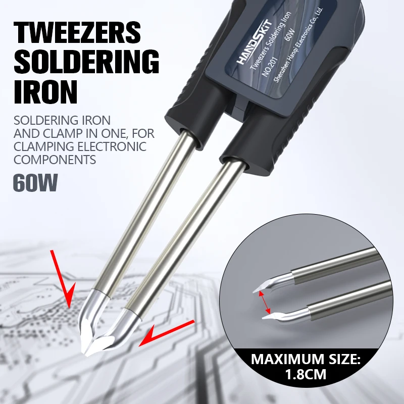 T12 Soldering Station Tweezers - Unique Electronics Gadgets recension och pris