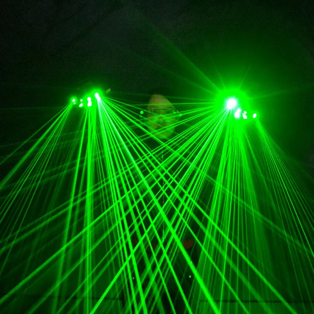 Green Laser Gloves Laser Flash - Led Gloves Music recension och pris