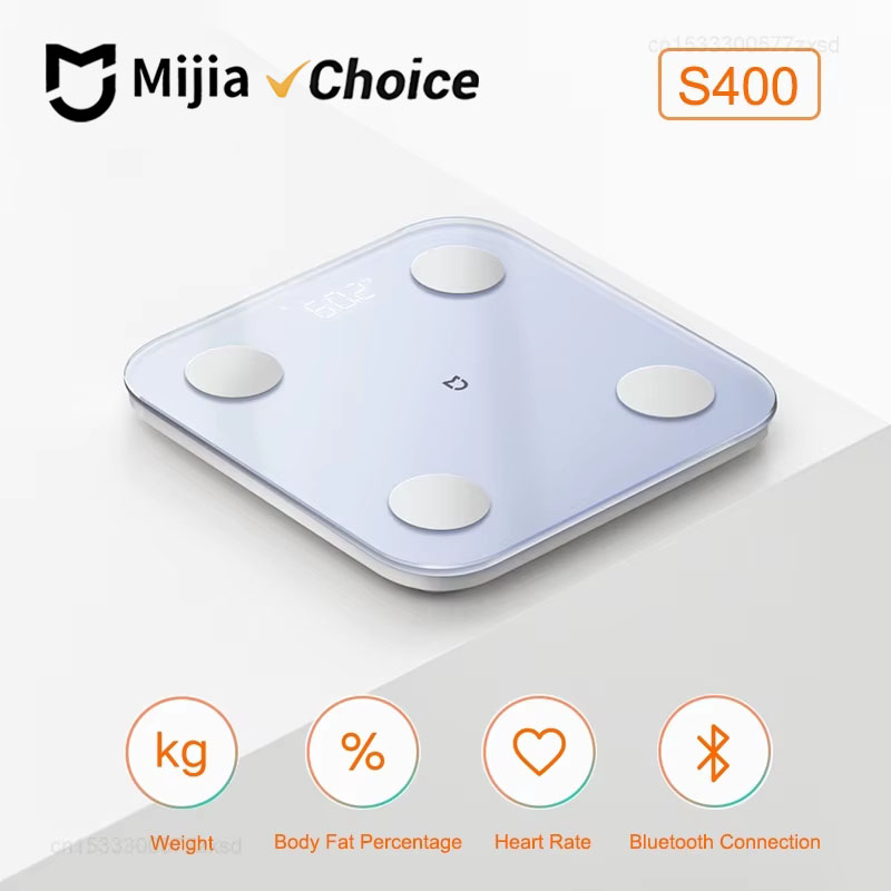 Mijia Body Fat Scale S400 Blue - Body Fat Scale Smart recension och pris