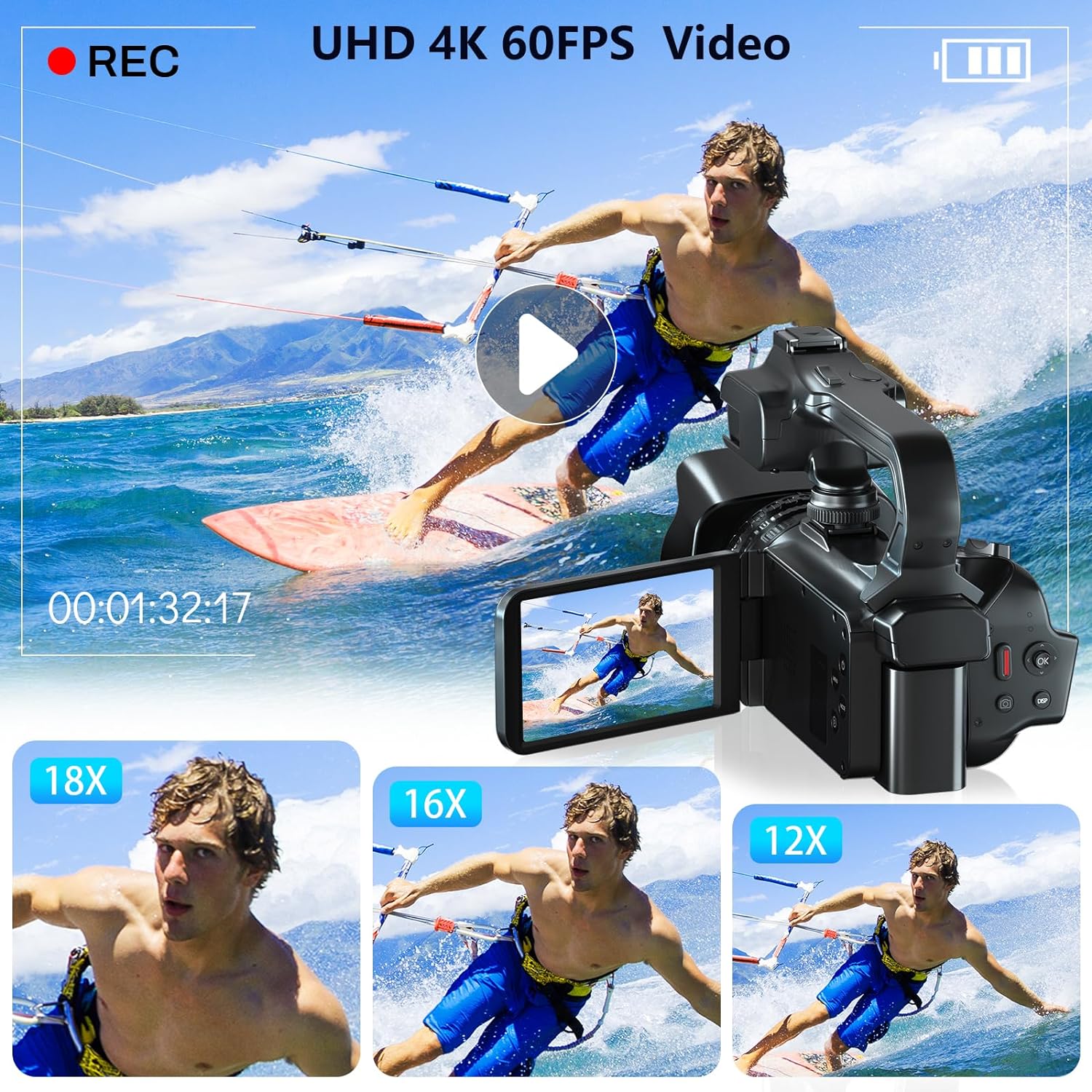 4K Professional Video Cameras  - Electronics Gadgets For Home recension och pris