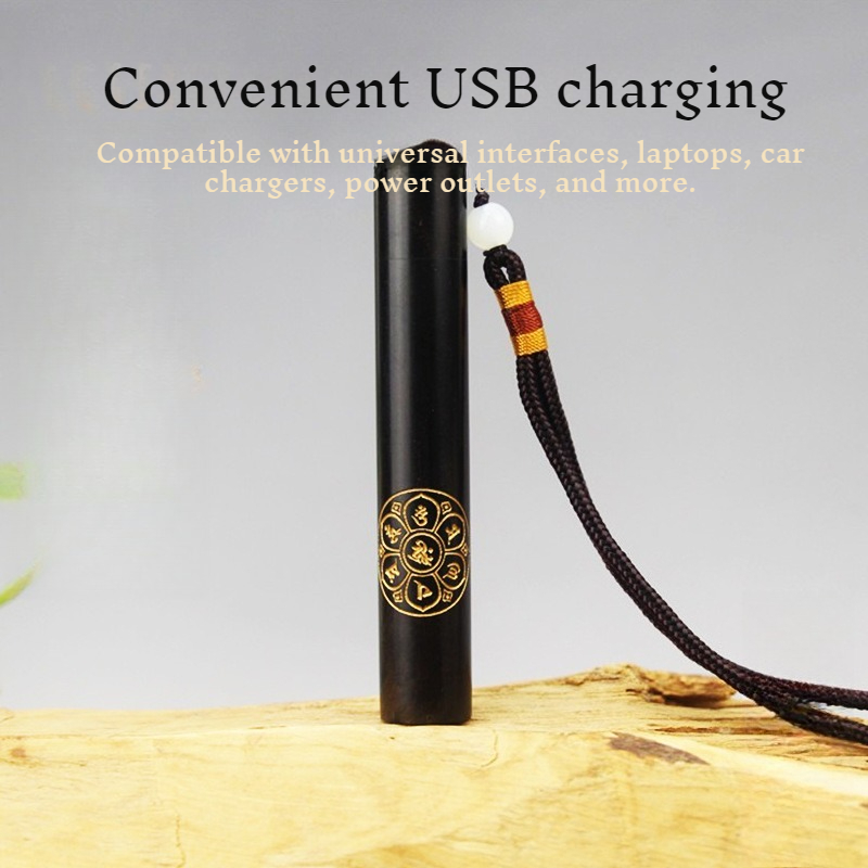 Creative Carving Ebony Lighter - Electronics Gadgets For Gift recension och pris