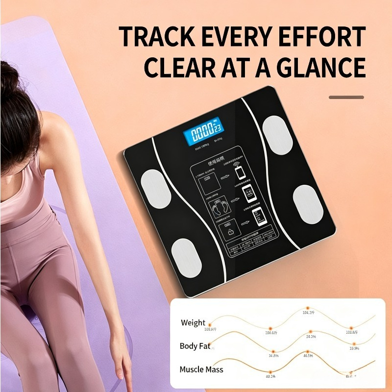Smart Bluetooth Body Fat Scale - Body Fat Scale Smart recension och pris