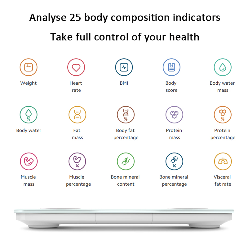 Xiaomi Body Fat Scale S400 Blu - Body Fat Scale Smart recension och pris