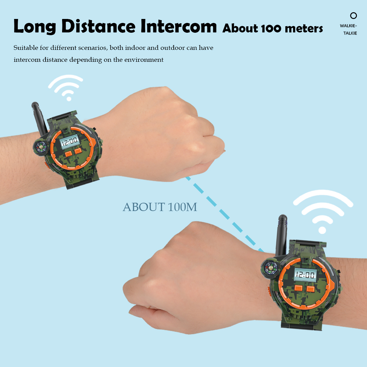 2Pcs Electronic Walkie Talkie  - Electronics Gadgets For Gift recension och pris