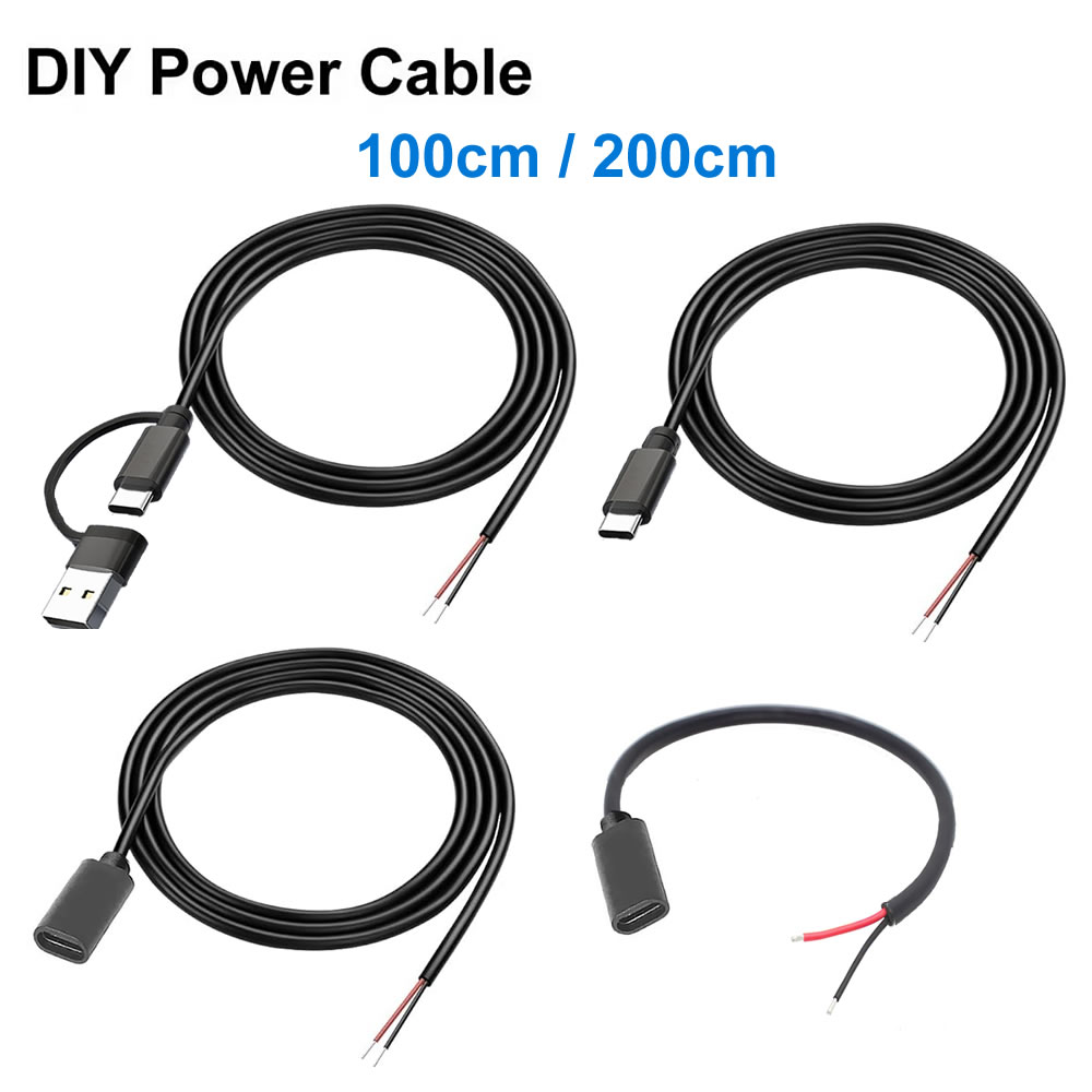 DC 2 Pin Power Cable USB and T - Electronics Repair Gadgets recension och pris