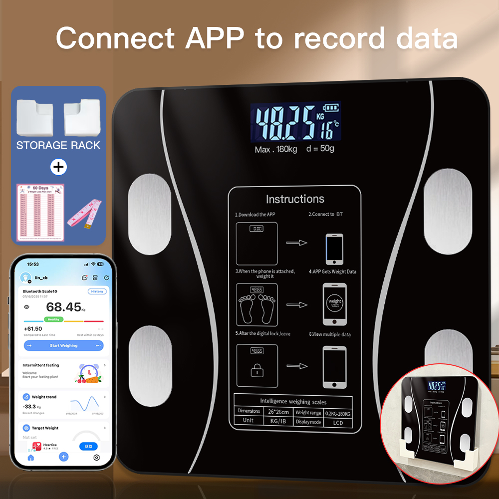 Conridel is a high-precision i - Body Fat Scale Smart recension och pris