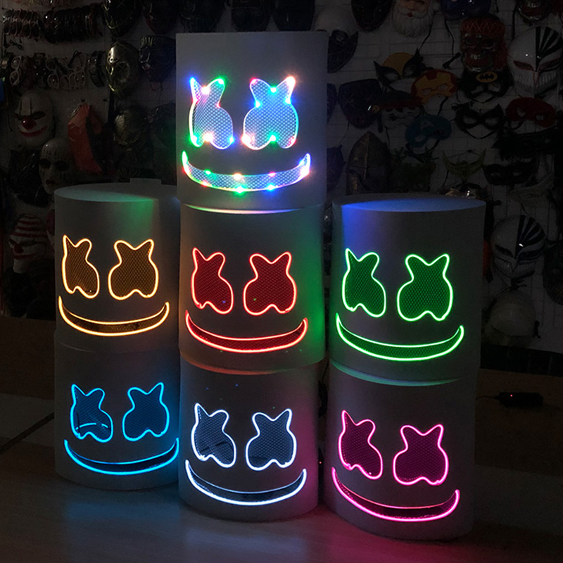 Led Light Up Mask and Gloves D - Led Gloves Music recension och pris