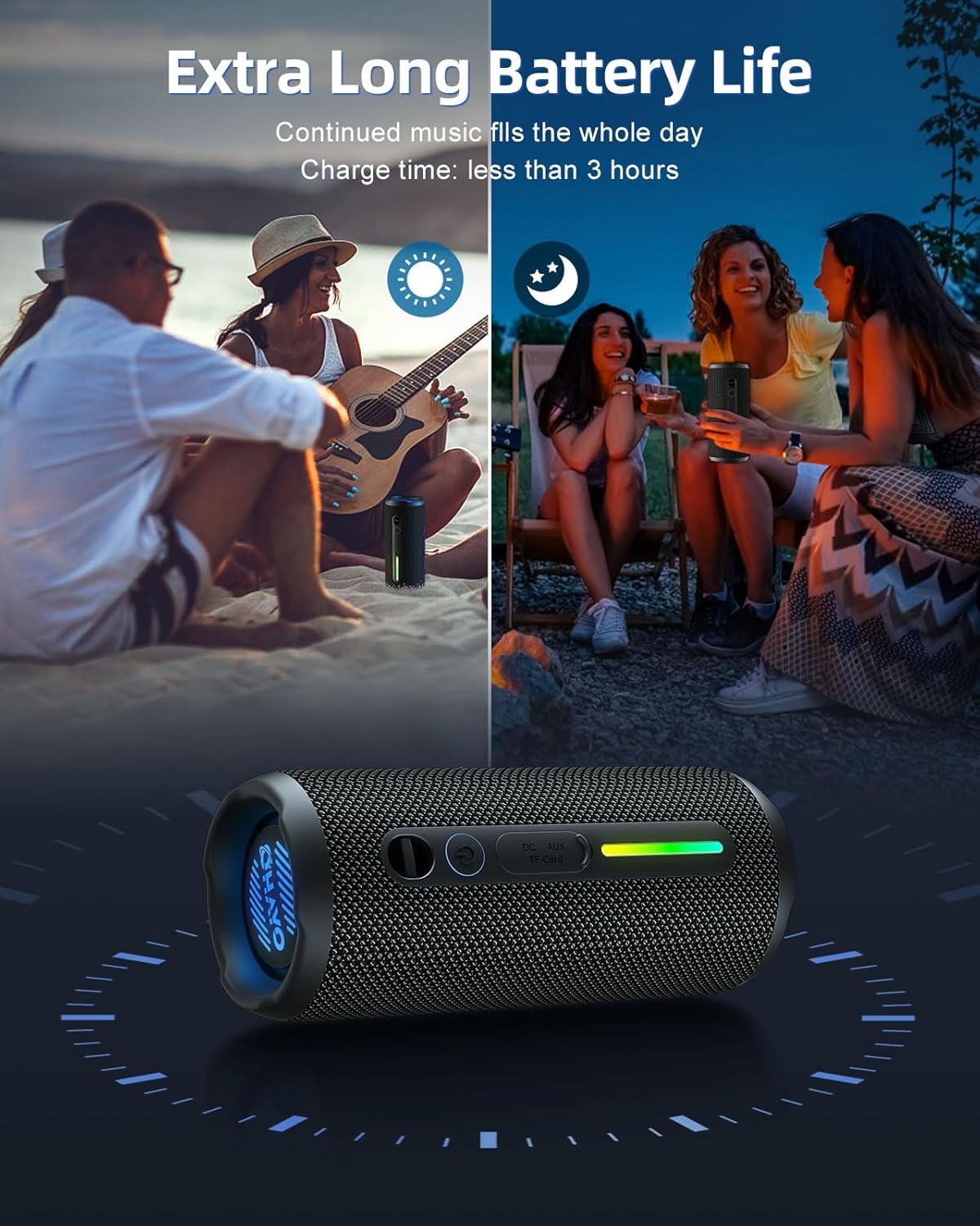 Ohayo S7 Portable Waterpro Blu - Electronics Gadgets For Gift recension och pris