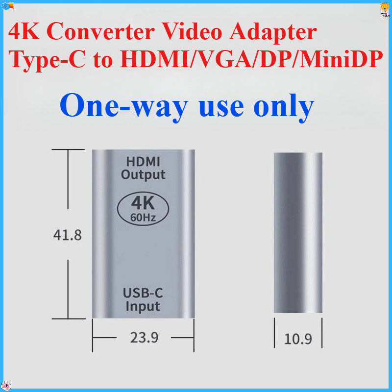 4K Converter Video Adapter Typ - Electronics And Gadgets C recension och pris