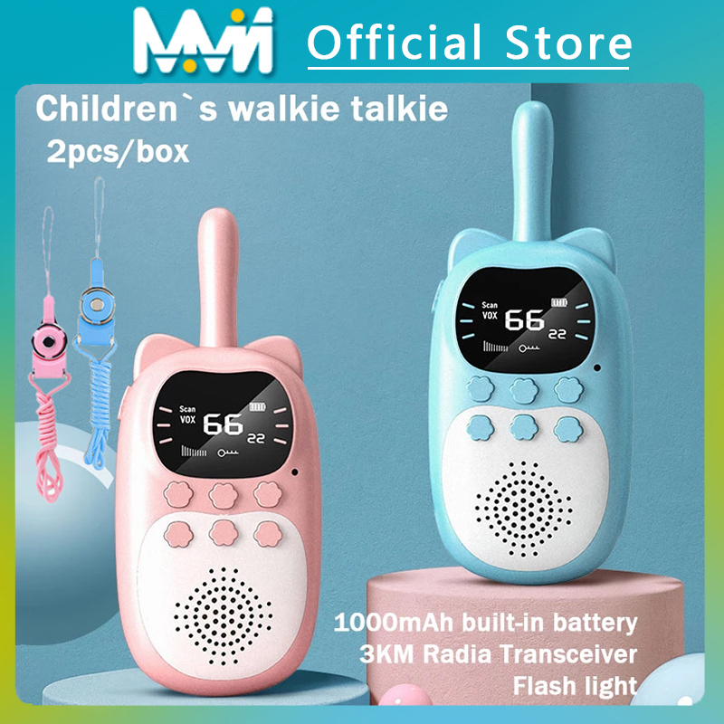 Kids Walkie Talkie 2PCS Electr - Electronics Gadgets For Gift recension och pris