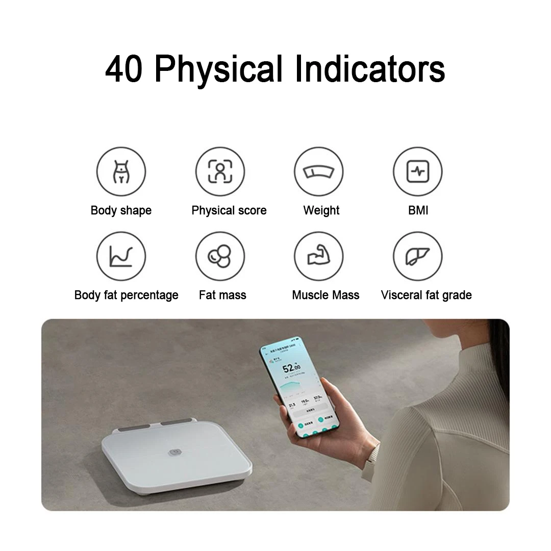 Mijia Smart Body Fat Scale S80 - Body Fat Scale Smart recension och pris