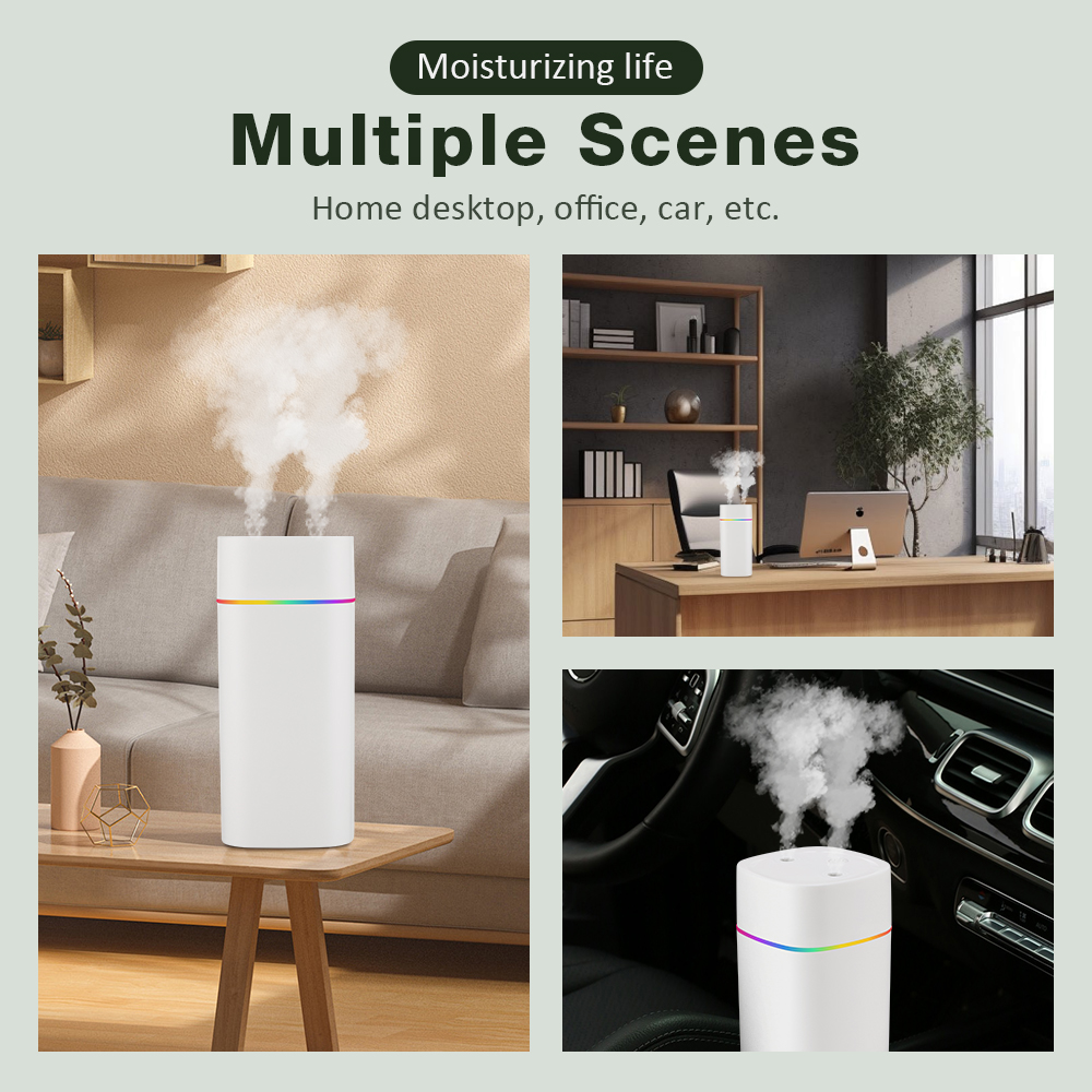 600ML Air Humidifier USB Charg - Electronics Gadgets For Home recension och pris