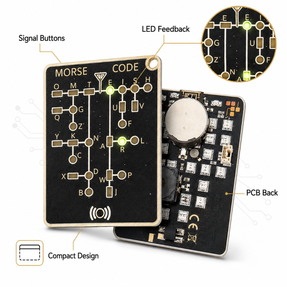 Portable Morse Code Trainer Ca - Electronics Gadgets For Gift recension och pris