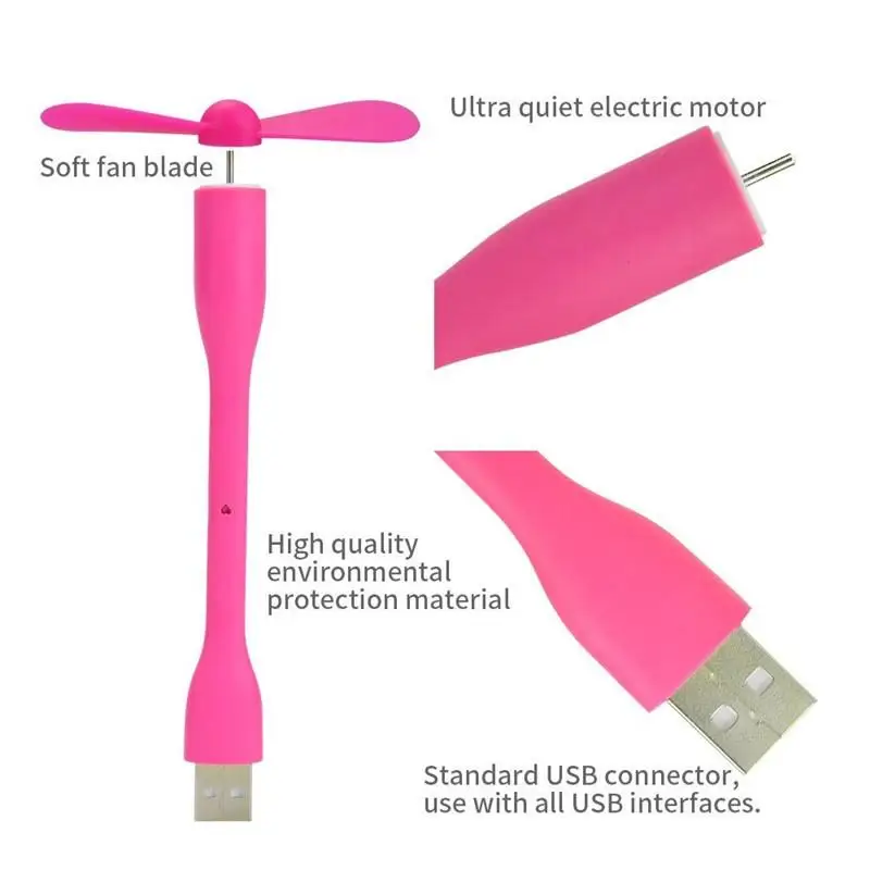 USB Fan Flexible Mini USB Outp - Electronics Gadgets Sale recension och pris