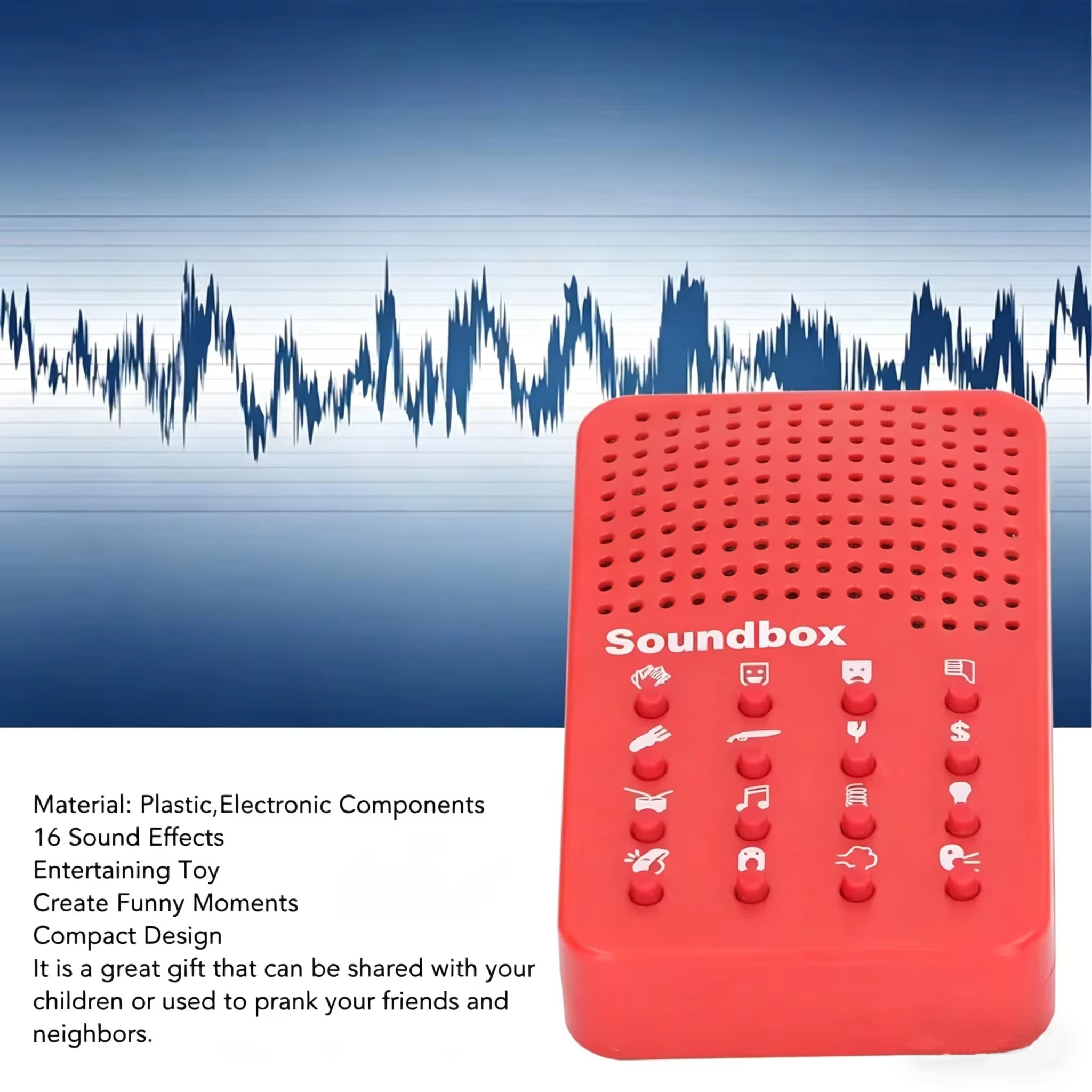 Compact Funny Sound Machine 16 - Electronics Gadgets For Gift recension och pris